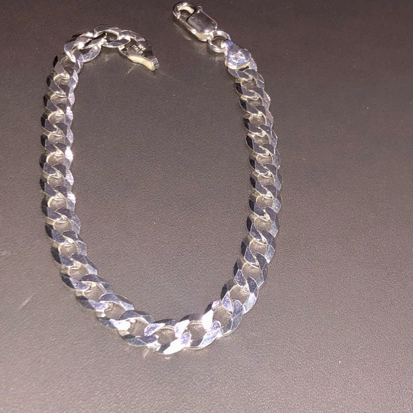 Solid not plated Cuban link chain & bracelet huge Black Friday sale! Best gift! - Picture 10 of 11